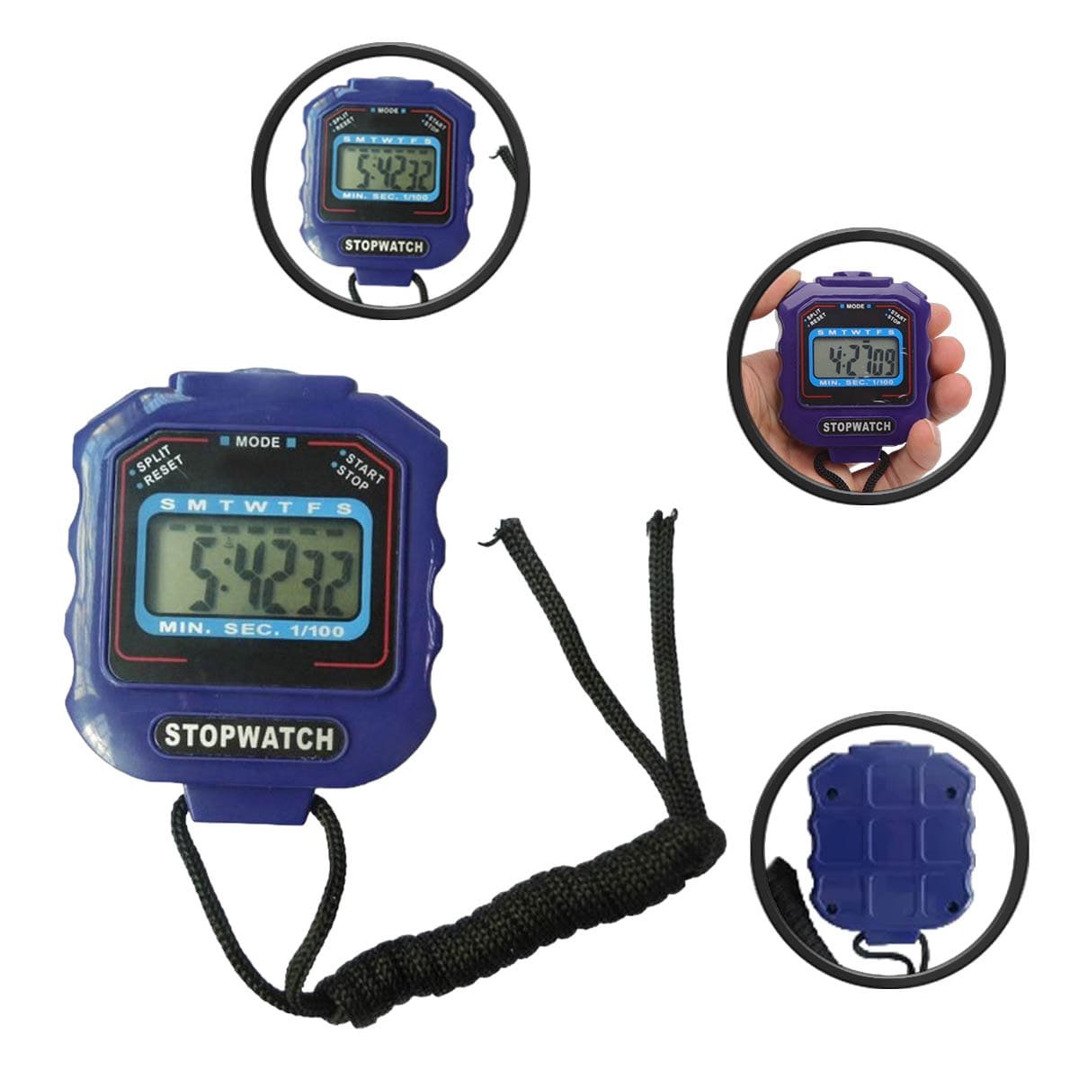 Cronômetro Progressivo Esportivo Digital Stopwatch KL-103 - Preciso e Durável